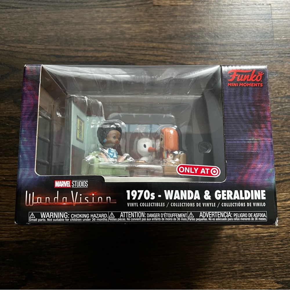 Funko Mini Moments WandaVision 1970s - Wanda & Geraldine (Marvel Studios) | NIB